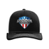 Black White Richardson 112 Official NPFL Trucker Hat (Color Shield)