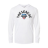 The League White Performance Hooded Long Sleeve