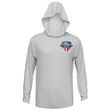 Load image into Gallery viewer, Long Sleeve Hooded Performance T-shirt
