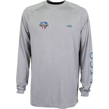 Load image into Gallery viewer, NPFL AFTCO Samurai Heathered Long Sleeve Performance Shirt
